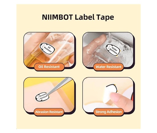 Niimbot štítky T 14x40mm 155ks Princezny pro D11, D11-M, D110, D110-H