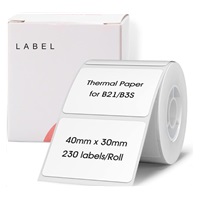 Niimbot štítky R 40x20mm 320ks Bílé pro B21, B21S, B3, B1S