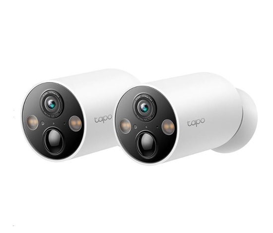 TP-Link Tapo C425 set 2x venkovní kamera C425 (4MP, 2K QHD, 1440p, IR 15m, WiFi, micro SD card, IP66)