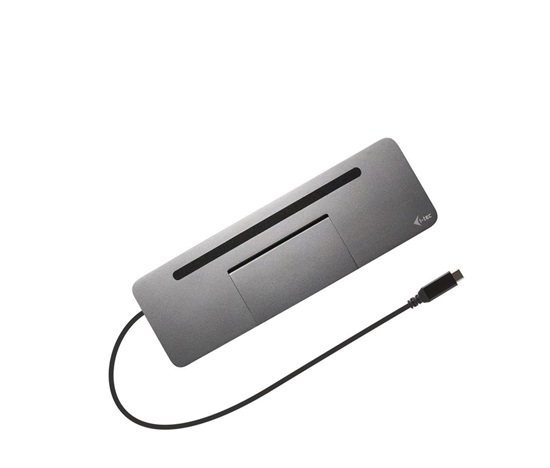 i-tec USB-C Metal Ergonomic 4K 3x Display Docking Station with Power Delivery 85W + i-tec Universal Charger 100W (bundle