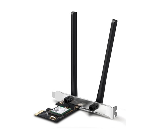 MERCUSYS MA80XE WiFi6E PCIe adapter (AX3000,2,4GHz/5GHz,Bluetooth5.2)