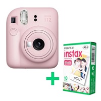 Fujifilm MINI 12 růžový + 10 shots