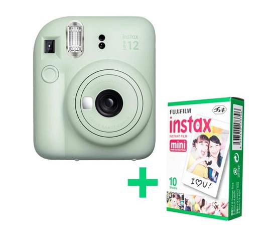 Fujifilm MINI 12 zelený + 10 shots