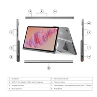 LENOVO Tab Plus - MediaTek Helio G99,11.5" 2K Touch,8GB,256GB UFS,Arm Mali-G57 MC2 GPU,Android 14,2Y CC