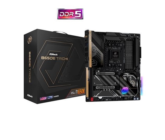 BAZAR - ASRock MB Sc AM5 B650E Taichi, AMD B650, 4xDDR5, 1xHDMI, WI-FI, EATX - Po opravě (Komplet)