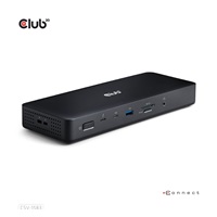 Club3D Dokovací stanice USB-C 16v1, 3xDP, 2xHDMI, 1xUSB-C, 3xUSB, 1xRJ45, 1x3.5mm, černá