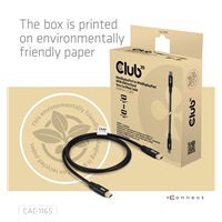 Club3D Kabel MiniDisplayPort 2.1 Certifikovaný, 10K60Hz, DSC1.2, UHBR10, 1m