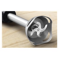 Tefal HB67G830 Quickchef+ 5v1 tyčový mixér, 1000 W, 20 rychlostí, tichý režim, plynulá regulace rychlosti, nerez / černá