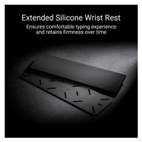 ASUS Klávesnice ROG Azoth Extreme, Mechanická, Bezdrátová BT, RF 2.4GHz, US, černá