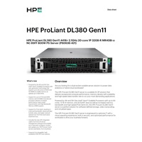 HPE PL DL380g11 4416+ (2.0/20C) 32G (P43328) MR408i-o/4G 8-26SFF 1000W 2p10G-T RENEW P60636R-421