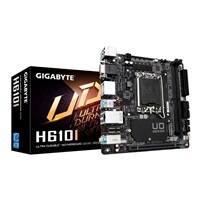 GIGABYTE MB Sc LGA1700 H610I, Intel H610, 2xDDR5, 2xDP, 1xHDMI, 1xVGA, Mini-ITX