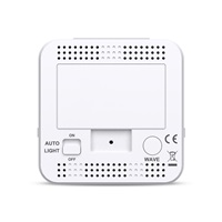 GARNI 138W - digitální budík s teploměrem a vlhkoměrem, bílá