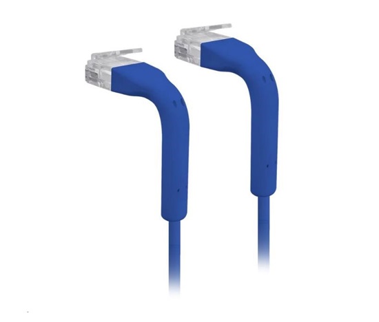 UBNT UC-PATCH-RJ45-BL, UniFi Ethernet Patch Cable, 0,22m, Cat6, Black