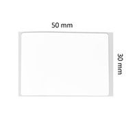 BAZAR - Niimbot štítky R 50x30mm 230ks White pro B21, B21S, B3S, B1 - Poškozený obal (Komplet)