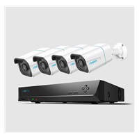 REOLINK bezpečnostní kamerový set NVS8-8MB4, RLK8-800B4, 4x Kamera, 8MP, 2TB