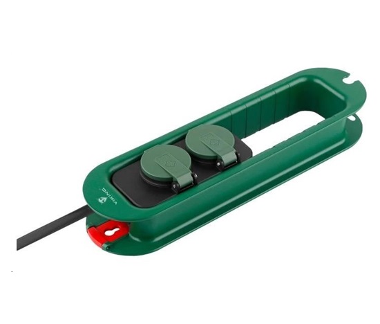 Viking síťová prodlužovací zásuvka R247, 2x AC 230V, IP44, délka 4,7 m
