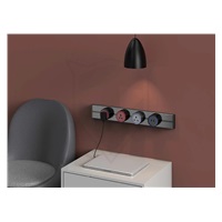 Viking zásuvková lišta LZ60 zápustná, černá