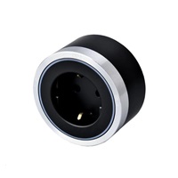 Viking zásuvkový modul A40, zásuvka 230 V, stříbrno-černá