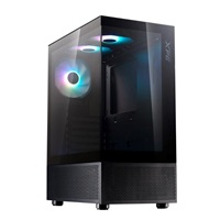ADATA XPG case INVADER X MINI Mid-Tower, bez zdroje, 5x 120mm Fan, Černá