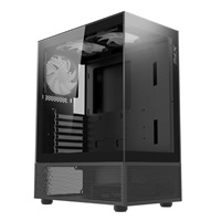 ADATA XPG case INVADER X MINI Mid-Tower, bez zdroje, 5x 120mm Fan, Černá