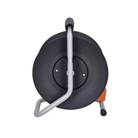 Solight prodlužovací přívod na bubnu, 1 zásuvka, 25m, oranžový kabel, 3x 1,5mm2