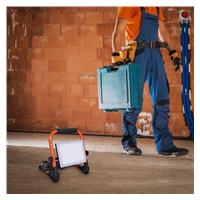 Solight LED reflektor se sklopným stojanem, 30W, 2700lm, 4000K, kabel se zástrčkou, IP65