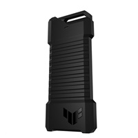 ASUS TUF GAMING A2 SSD NVME case, USB3.2 Gen 2X1, M.2 NVMe SSD kovový box, černá