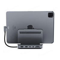 Satechi Aluminium Stand & Hub USB-C PD 60W 4K HDMI 60Hz, vesmírně šedá
