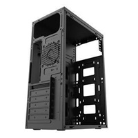 EUROCASE skříň ML N6-500B, Midi Tower, 1xUSB-C, 2xUSB 3.0, 2x audio, bez zdroje