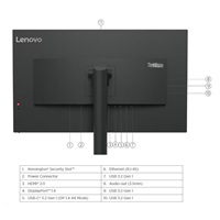 BAZAR - LENOVO LCD T32h-30 - 31.5"‘,IPS,matný,16:9,2560x1440,178/178,4ms,350cd/m2,1000:1,USB-C,HDMI,DP,RJ-45 - pošk obal