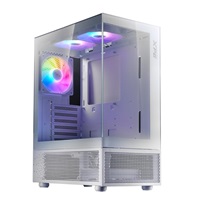 ADATA XPG case INVADER X MINI Mid-Tower, bez zdroje, 5x 120mm Fan, Bílá