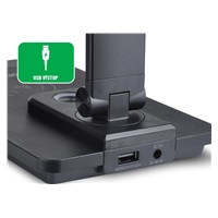 Orava stolní LED lampa s bezdrátovou nabíječkou na telefon, Qi technologie, 24 W, 30 000 h, dotykové ovládání