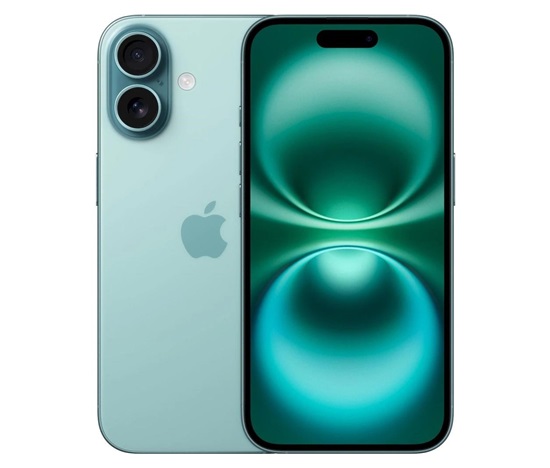 APPLE iPhone 16 256 GB Teal modrozelený