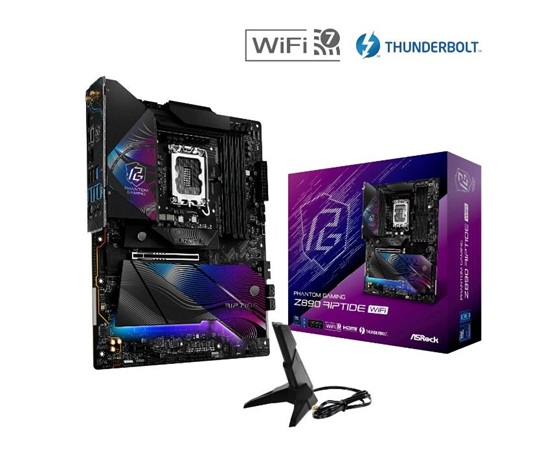 ASRock MB Sc LGA1851 Z890 RIPTIDE WIFI, Intel Z890, 4xDDR5, 1xHDMI, 2xThunderbolt, WI-FI