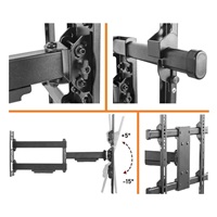 Otočný sklopný výsuvný držák Tv Fiber Mounts Raptor
