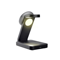 TRUST Bezdrátová nabíječka 3v1 Viro, pro IPhone, Apple Watch a Airpods, černá