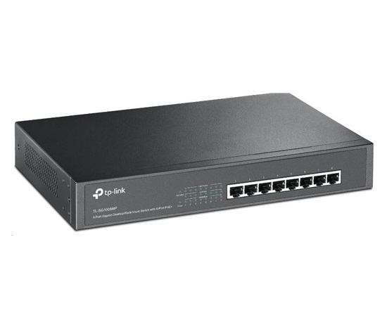 BAZAR - TP-Link switch TL-SG1008MP (8xGbE,8xPoE+,153W) - poškozený obal