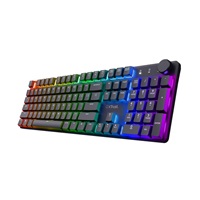 TRUST Herní klávesnice GXT 868 TORIX, Bezdrátová RF 2.4GHz, USB-C, US