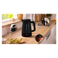 Bosch MyMoment TWK3M123 rychlovarná konvice, 2400 W, 1.7 l, černá