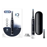 Oral-B iO Series 6s elektrický zubní kartáček, časovač, tlakový senzor, 5 programů, aplikace Oral-B, černá