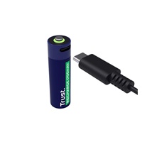 TRUST Nabíjecí baterie AA, USB-C, 2ks