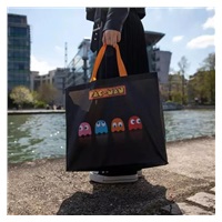 Konix Pac-Man Black Shopping Bag