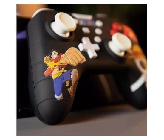 Konix One Piece Nintendo Switch/PC Black Controller