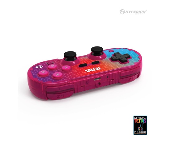 Hyperkin Pixel Art Wireless Bluetooth Controller Official Tetris® Ed. Switch®/PC/Mac®/Android®(Hyper Gradient)