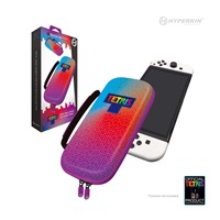 Hyperkin Official Tetris® EVA Hard Shell Carrying Case for Switch®OLED Model/Nintendo Switch®(Hyper Gradient)