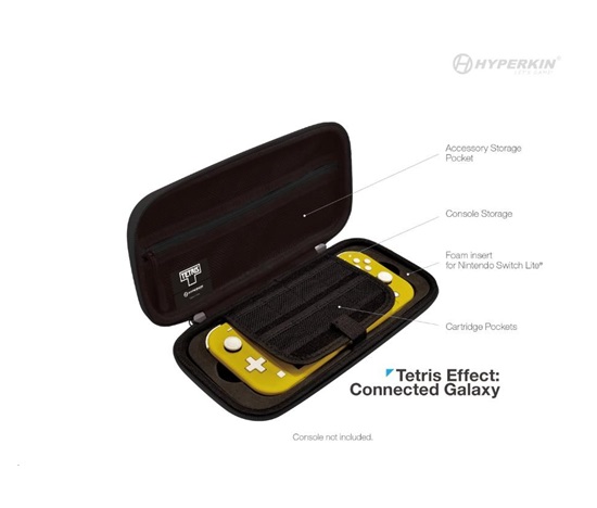 Hyperkin Official Tetris® EVA Hard Shell Carrying Case for Switch®OLED/Switch®(Tetris Effect Connected Galaxy)