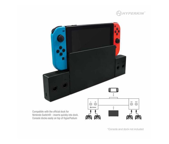 Hyperkin HyperPodium 4Port Controller Base For GameCube® Compatible with Nintendo Switch®