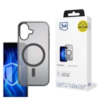 3mk ochranný kryt Frosty MagCase Black pro Apple iPhone 16 Plus