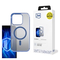 3mk ochranný kryt Frosty MagCase Blue pro Apple iPhone 14 Pro Max