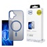 3mk Frosty MagCase Blue pro Apple iPhone 16